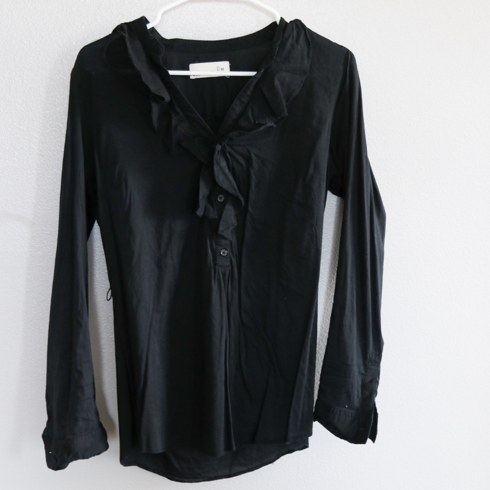 Old Navy Ruffle-Front Blouse